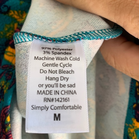 Women’s Lularoe Cassie Pencil Skirt Med Spring - Picture 3 of 3